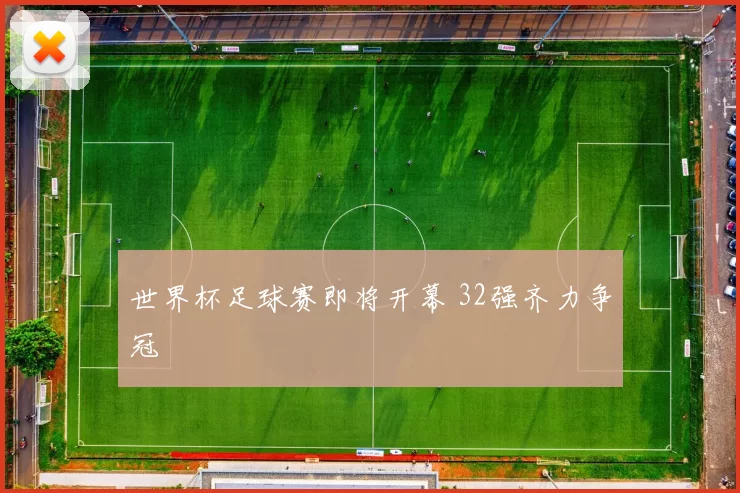 世界杯足球赛即将开幕 32强齐力争冠